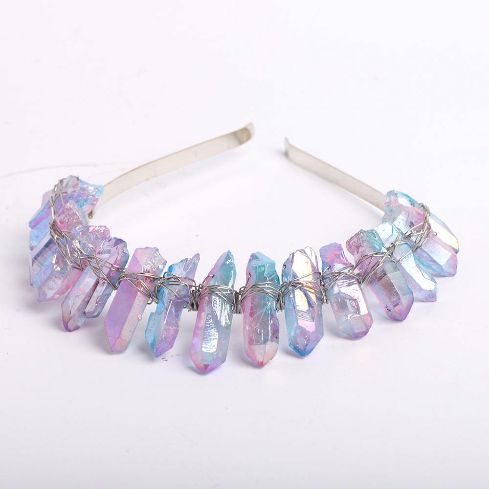 Handmade Raw Quartz Crystal Crown #2 Crystal wholesale suppliers