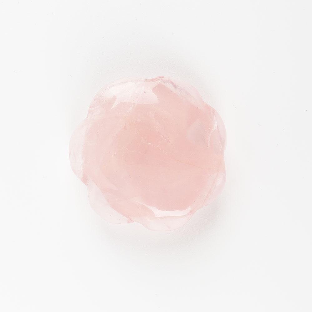 Rose Quartz Flower Free Form Crystal wholesale suppliers