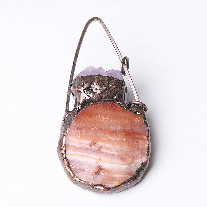 3" Carnelian Amethyst Pendant for Jewelry DIY Crystal wholesale suppliers