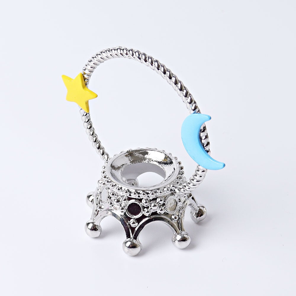 3" Metal Crown Design Stand Crystal wholesale suppliers