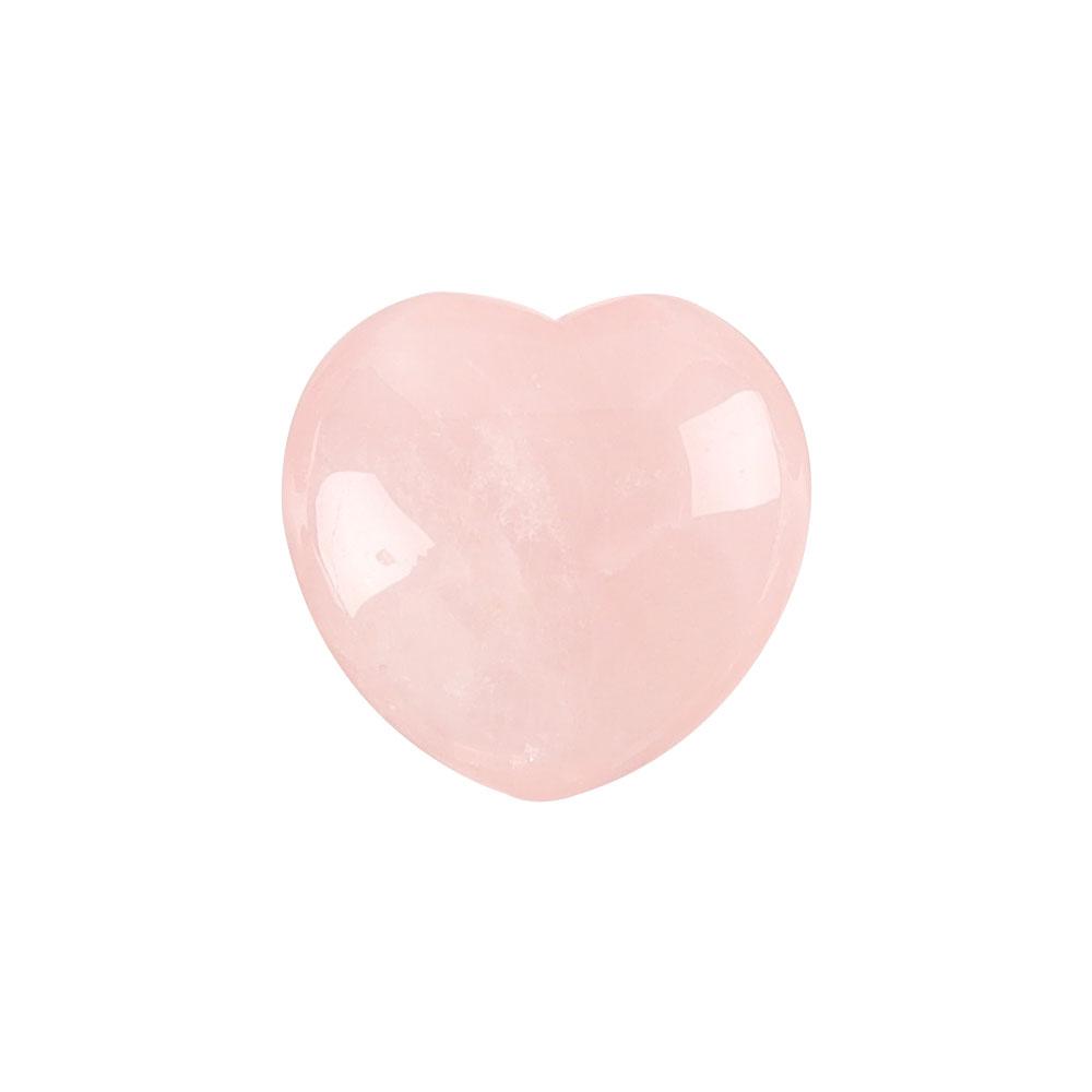 3cm Rose Quartz Heart Shape Crystal Carvings Palm Stone Crystal wholesale suppliers