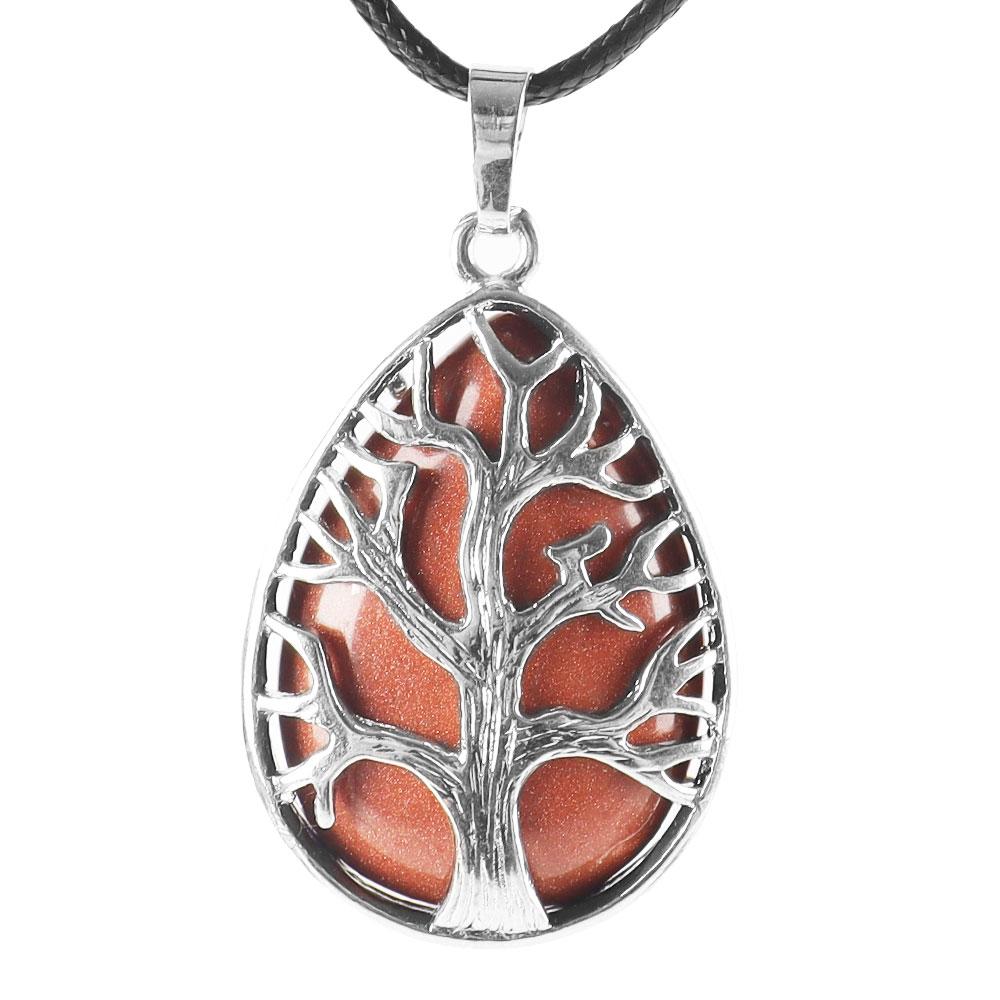 Tree of Life Amethsyt Pendant Crystals Quartz Jewelry Crystal wholesale suppliers