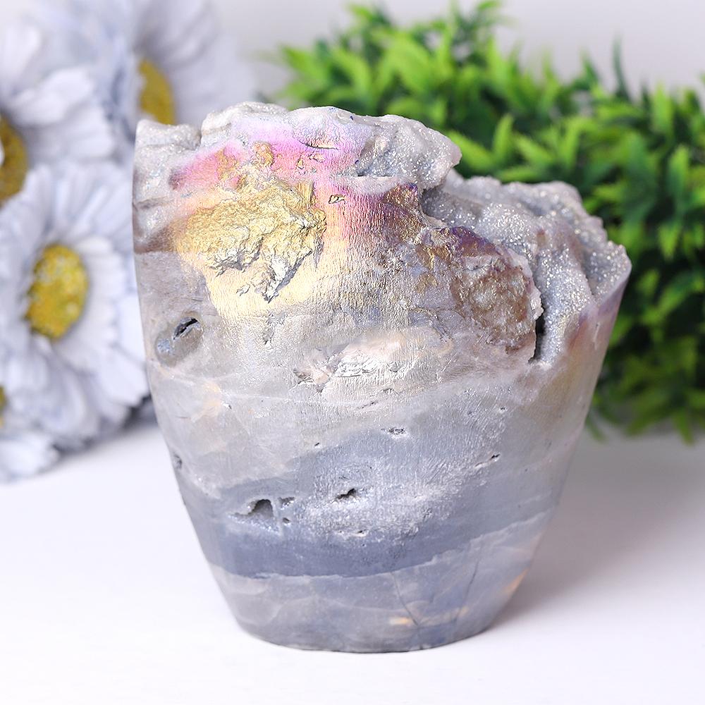 Aura Druzy Crystal Skull Carvings Crystal wholesale suppliers