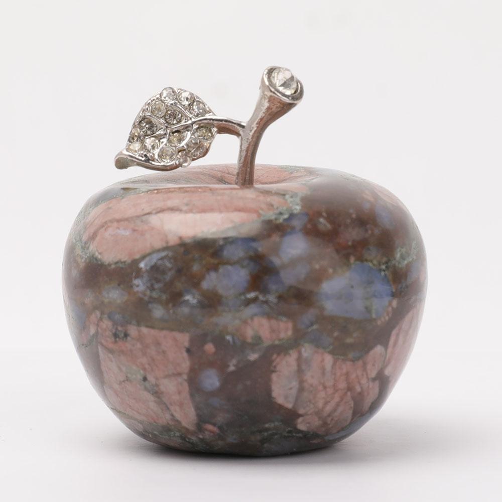 2" Crystal Apple Carvings Crystal wholesale suppliers