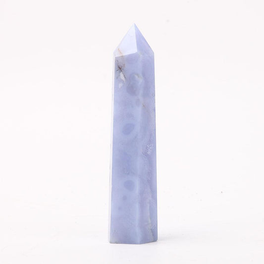 Blue Lace Agate Point Crystal wholesale suppliers