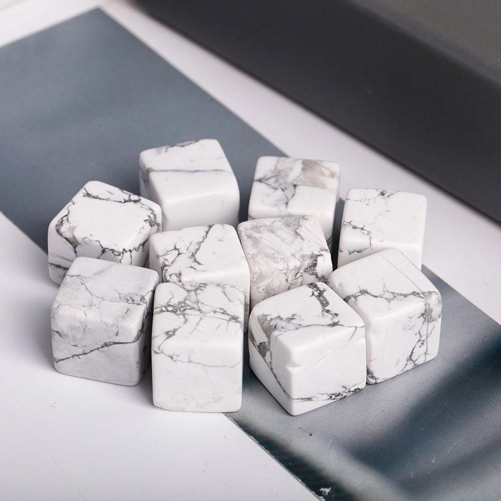 0.1kg Howlite Crystal Cubes Crystal wholesale suppliers