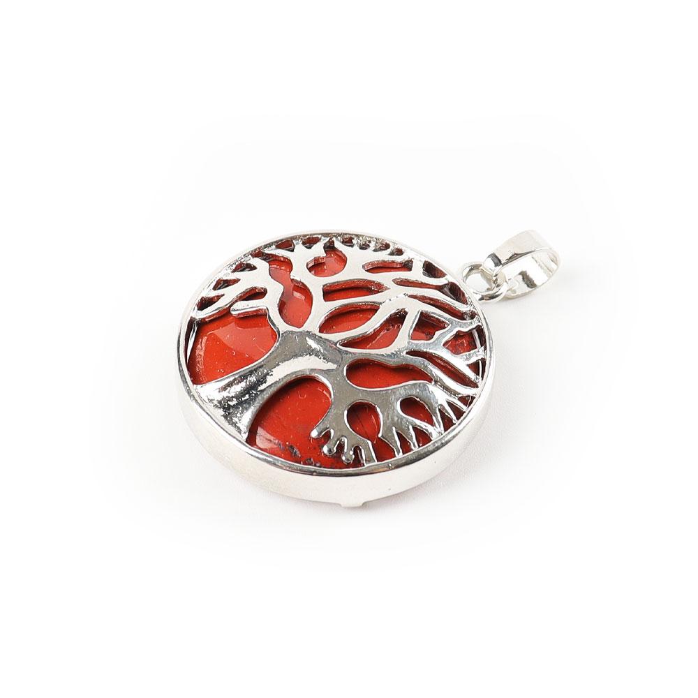 Red Jasper Tree of Life Pendant Jewelry Crystal wholesale suppliers