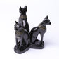 Resin Lucky Cat Statue Base Stand L