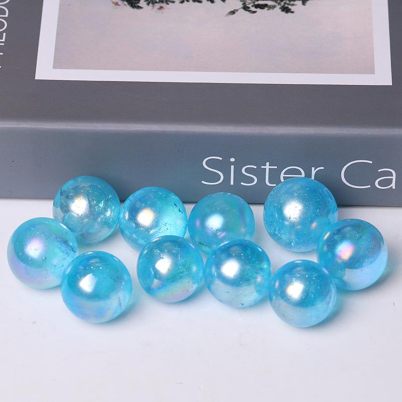 0.25kg Aura Blue Crystal Spheres Crystal wholesale suppliers