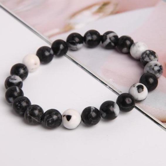 8mm Zebra Jasper Crystal Bracelet Crystal wholesale suppliers