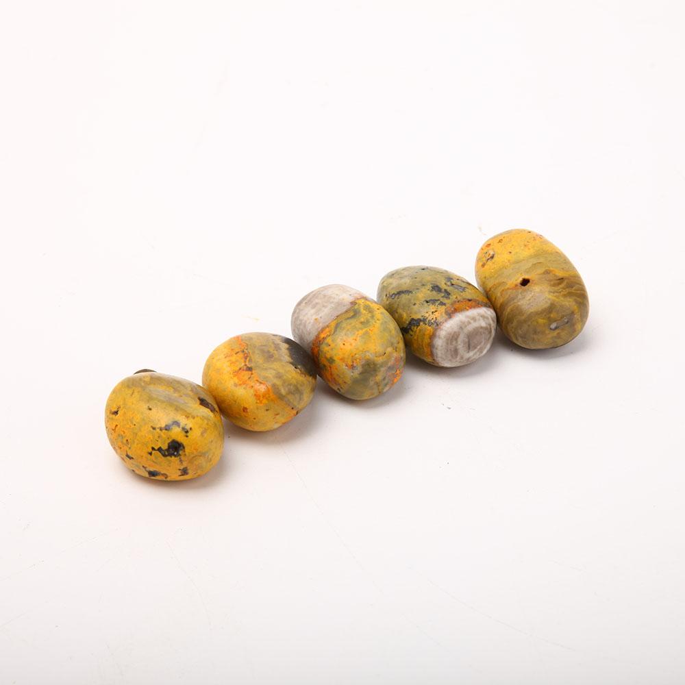 Bumblebee Jasper Tumbled Stone Set of 5 Palm stones Crystal wholesale suppliers