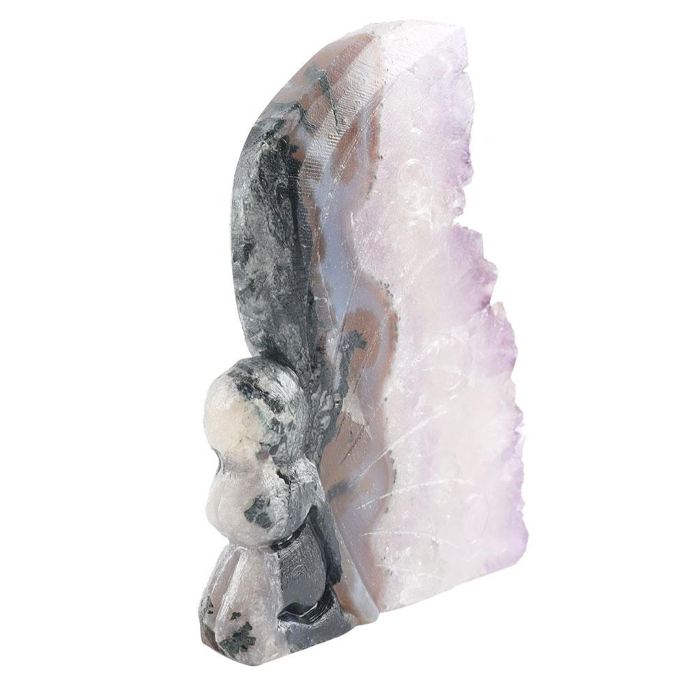 Amethyst Crystal Cluster Stone Carving Fairy Free Form Crystal wholesale suppliers