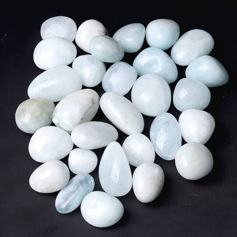 0.1kg Aqumarine Tumbles Crystal wholesale suppliers