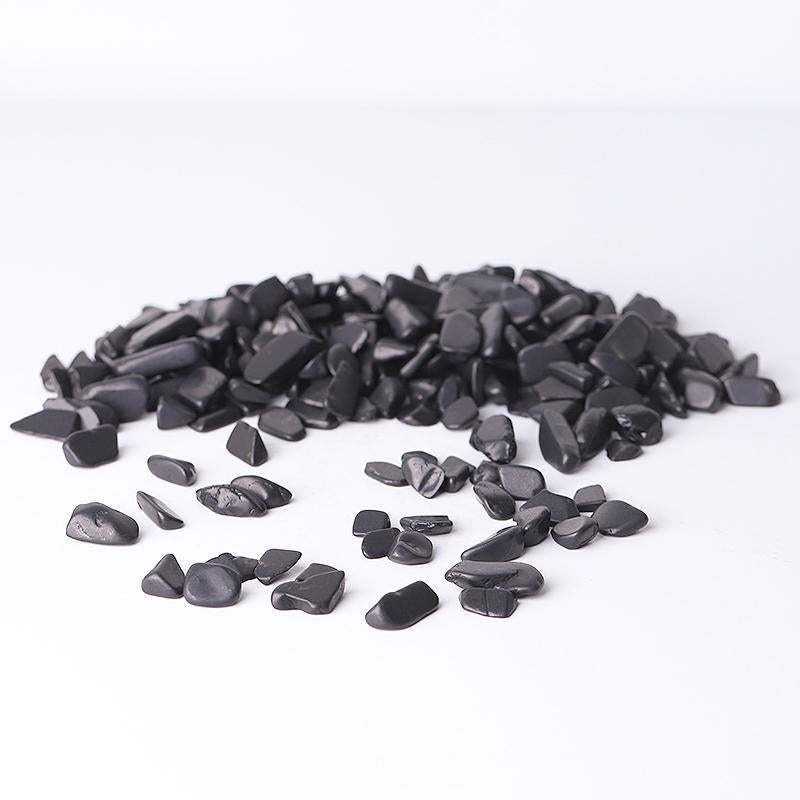 0.1kg Natural Shungite Chips Crystal Chips for Healing Crystal wholesale suppliers