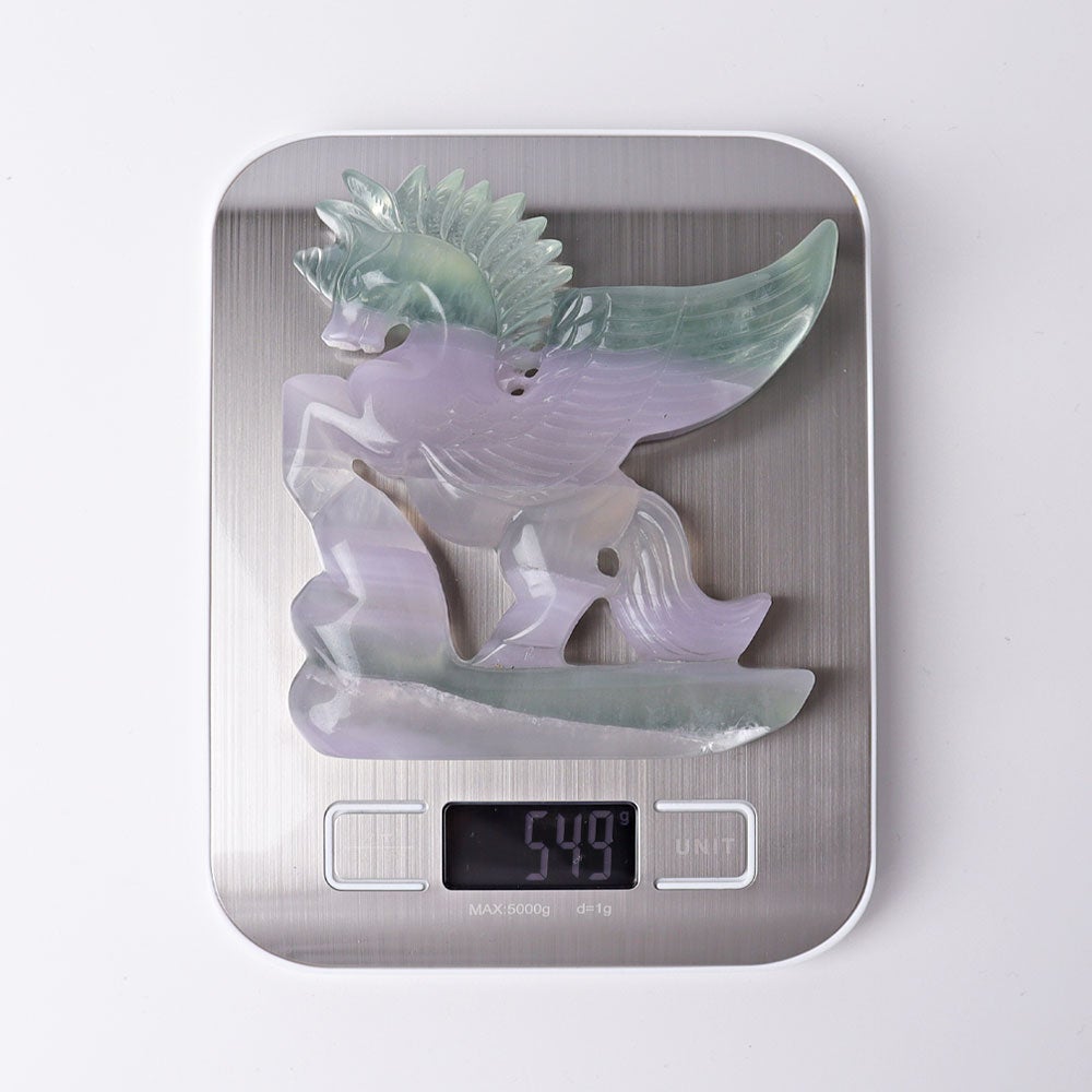 4.5" Fluorite Unicorn Crystal Carvings Crystal wholesale suppliers