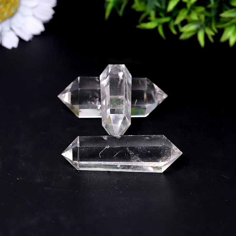 High Quality Natural Clear Quartz Double Terminated Points Crystal wholesale suppliers