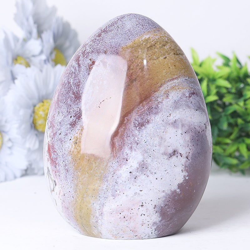 5"-7.5" Unique Ocean Jasper Stone Free Form