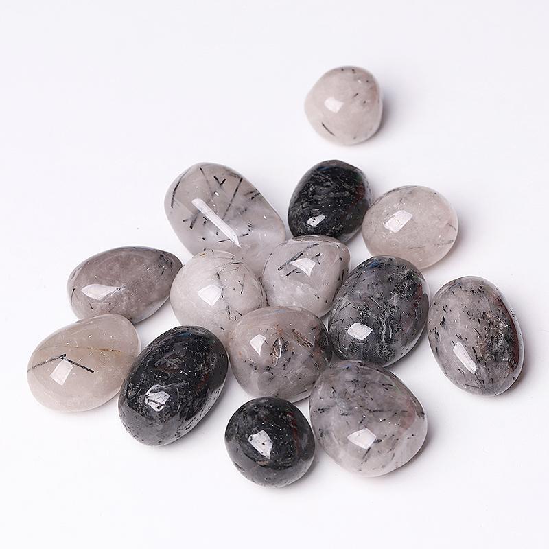 0.1kg Black Tourmaline Tumbles Crystal wholesale suppliers