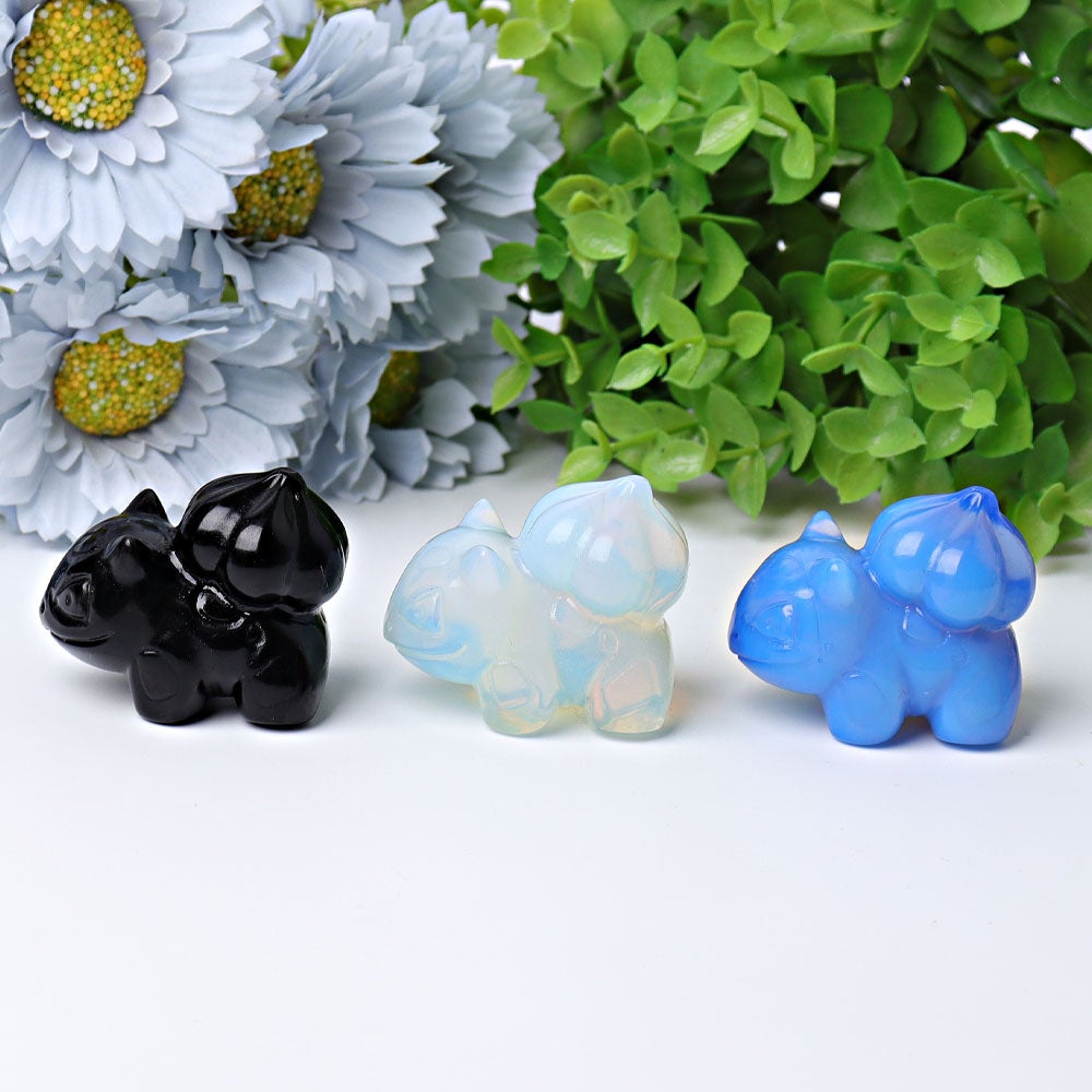 1.8" Bulbasaur Crystal Carvings Crystal wholesale suppliers