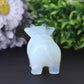 3.5" Opalite Cow Crystal Carving