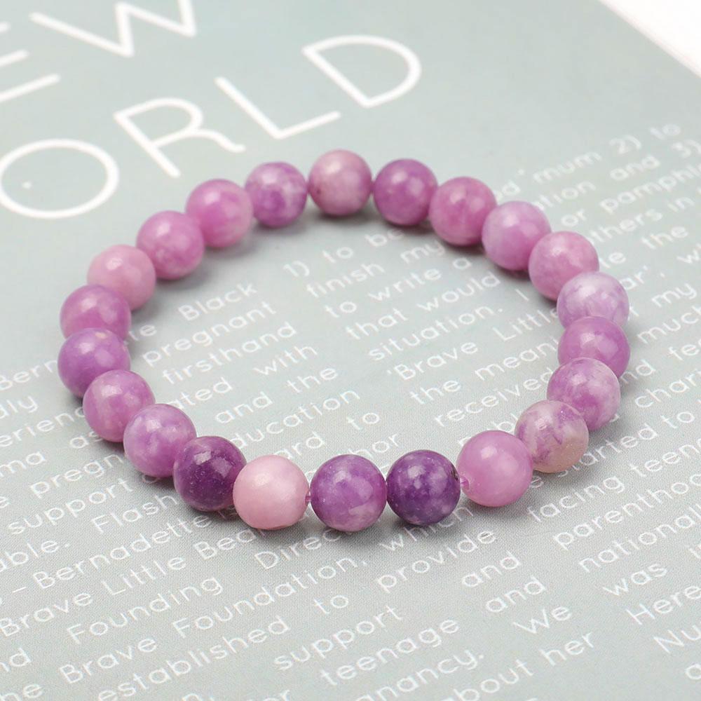 8mm Purple Mica Bracelet Crystal wholesale suppliers