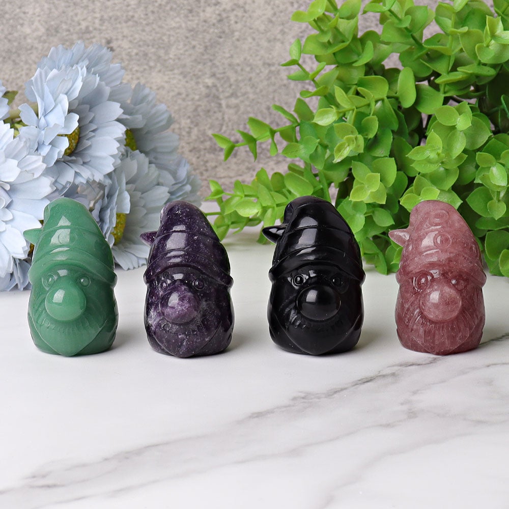 2.2" Gnomes Crystal Carvings Crystal wholesale suppliers