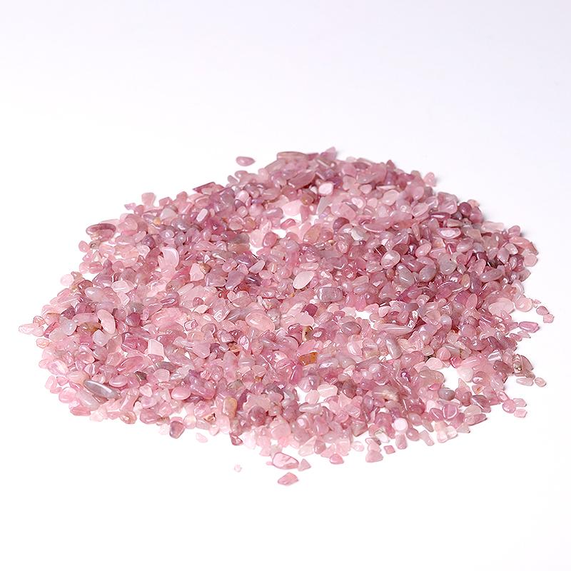 0.1kg Natural Madagascar Rose Quartz Chips Crystal wholesale suppliers