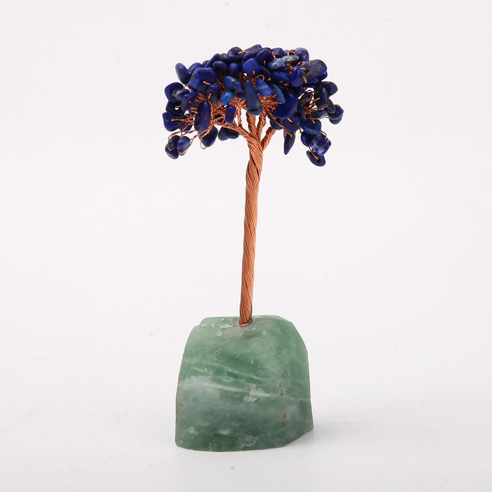 Lapis Crystal Chips Tree