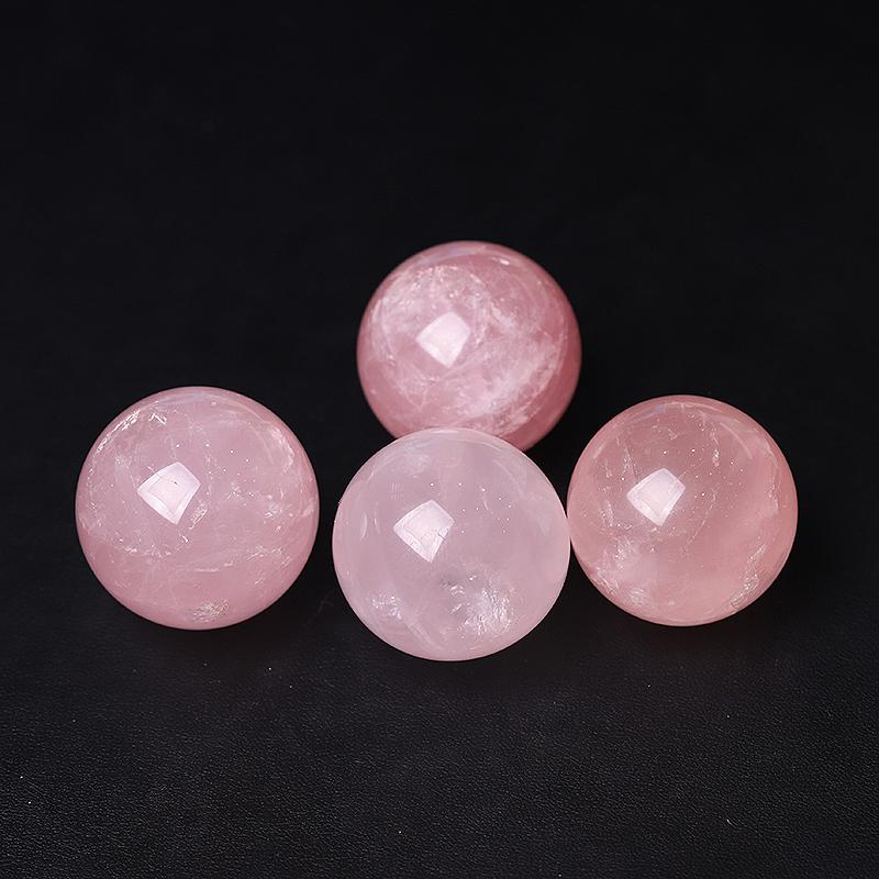 1.5" Rose Quartz Crystal Sphere Crystal wholesale suppliers