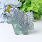 2" Fluorite Unicorn Crystal Carvings Crystal wholesale suppliers