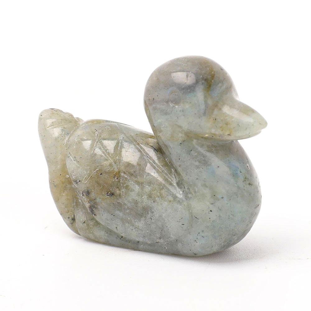 2" Aventurine Labradorite Duck Carvings