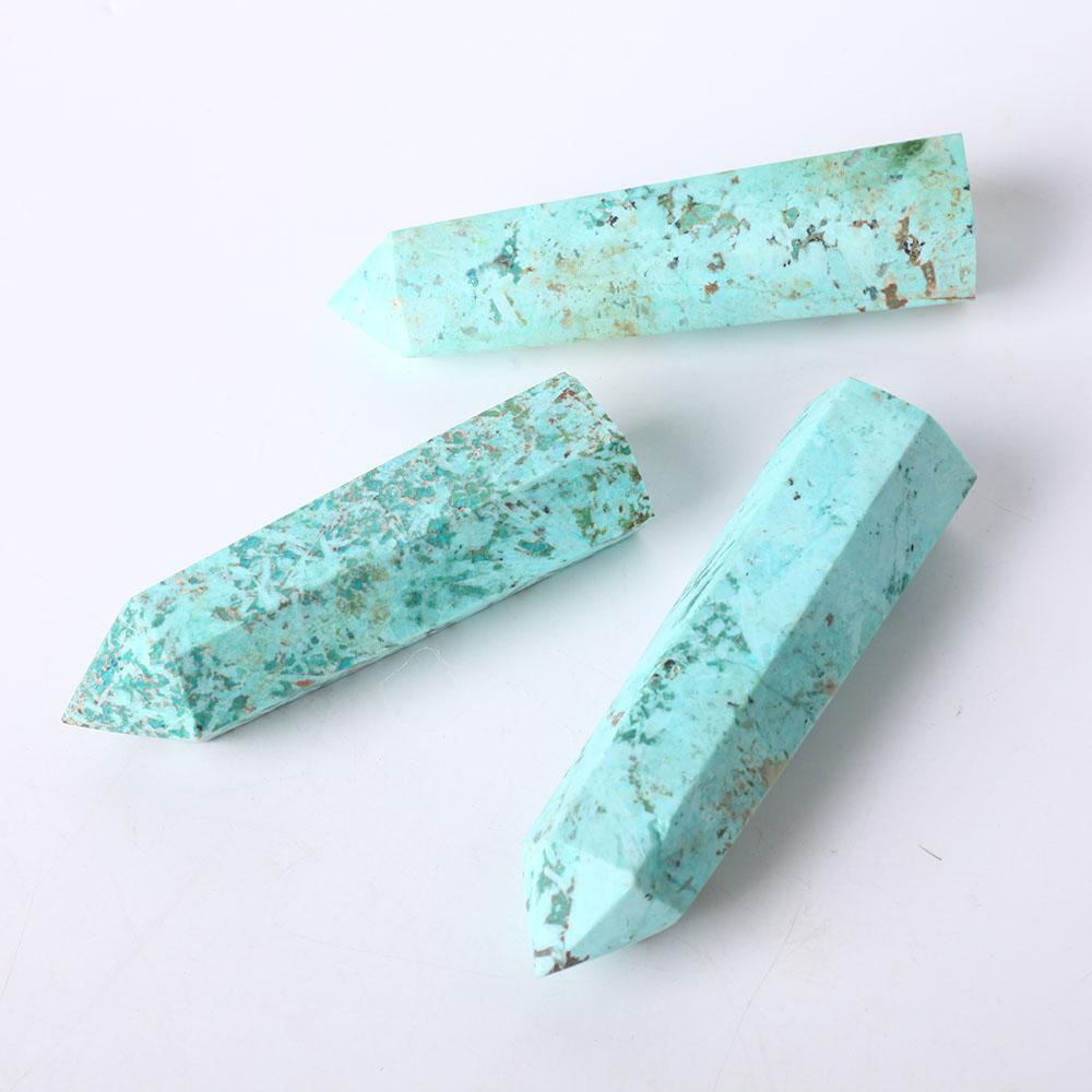 Set of 3 Chrysocolla Crystal Points Crystal wholesale suppliers