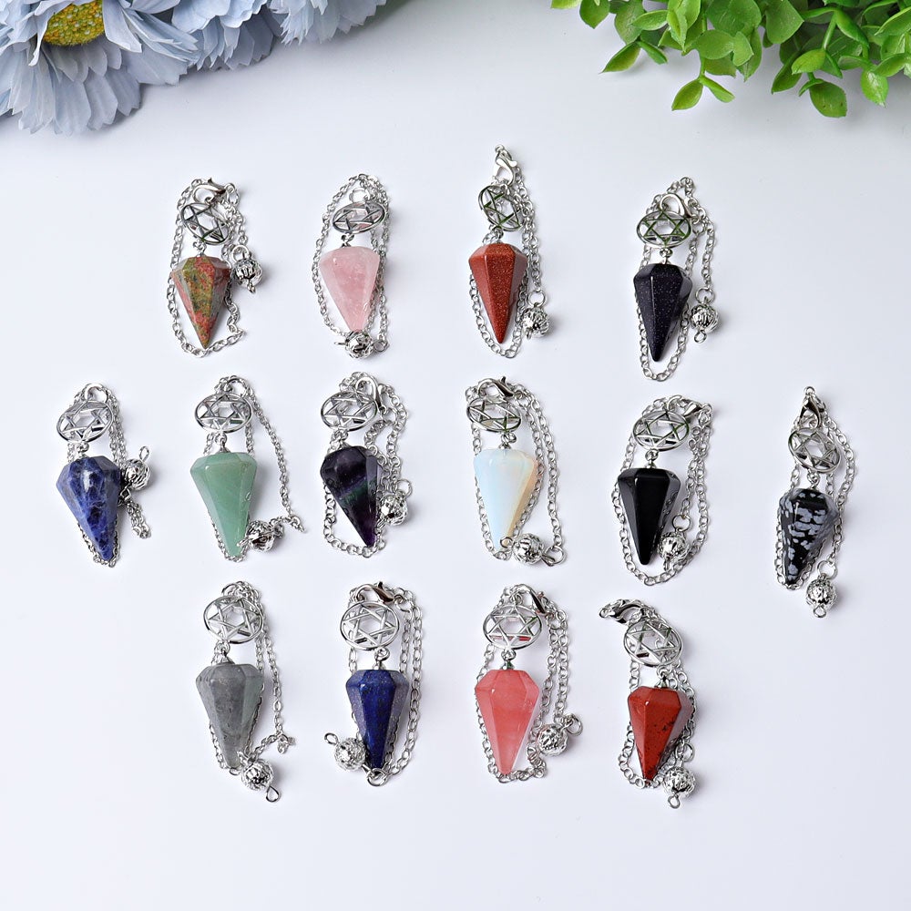 9" Arrow Head Crystal Pendulum Crystal wholesale suppliers