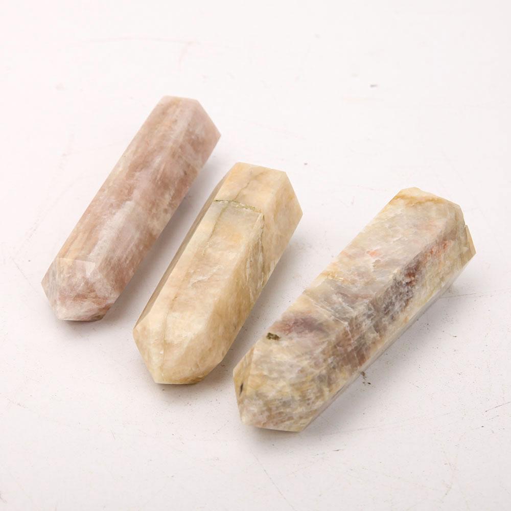 Set of 3 Black Moonstone Points Crystal wholesale suppliers