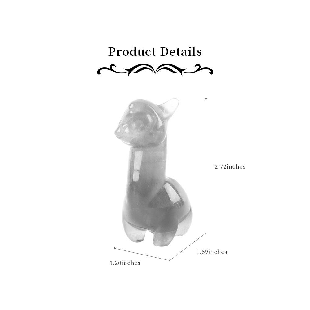 Clear Quartz Crystal Carving Alpaca Crystal wholesale suppliers