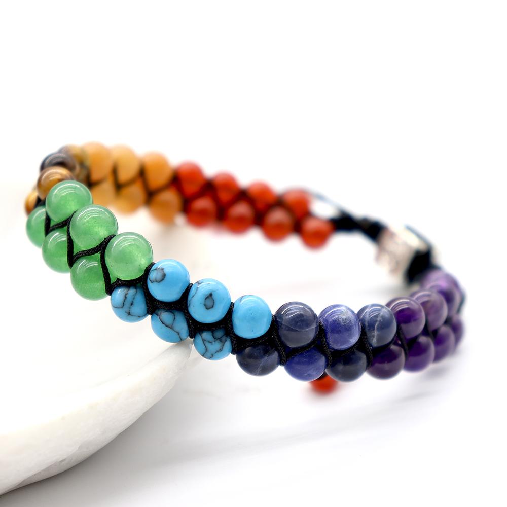 7 Chakras Healing Crystals Bracelet Crystal wholesale suppliers