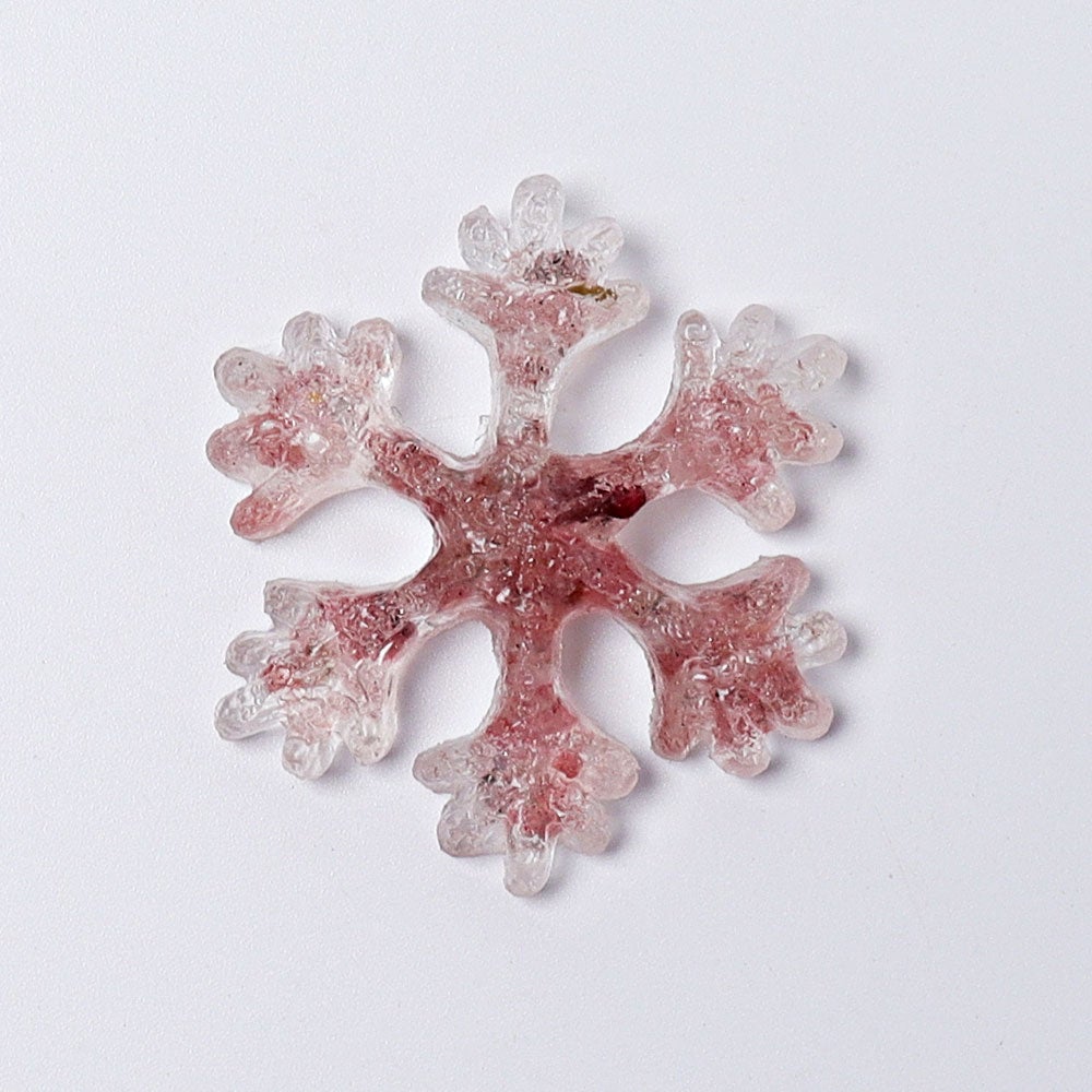 2" Resin Snowflakes Crystal Carvings for Christmas Crystal wholesale suppliers