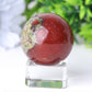 1.5" Dragon Blood Stone Crystal Sphere Crystal wholesale suppliers