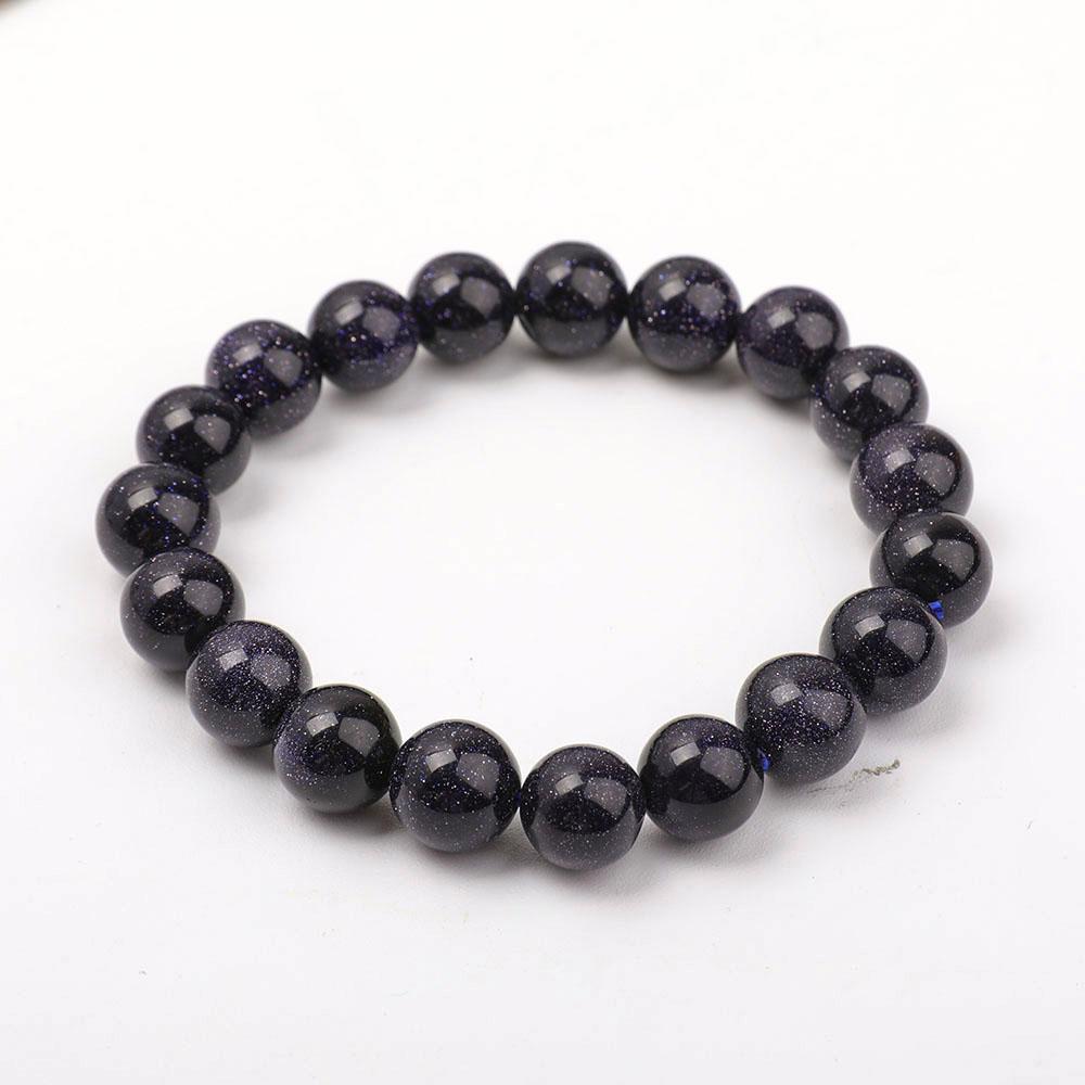 12mm Blue Sandstone Bracelet Crystal wholesale suppliers