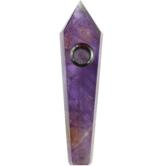 Amethyst Smoking Pipe wholesale support mixed customization