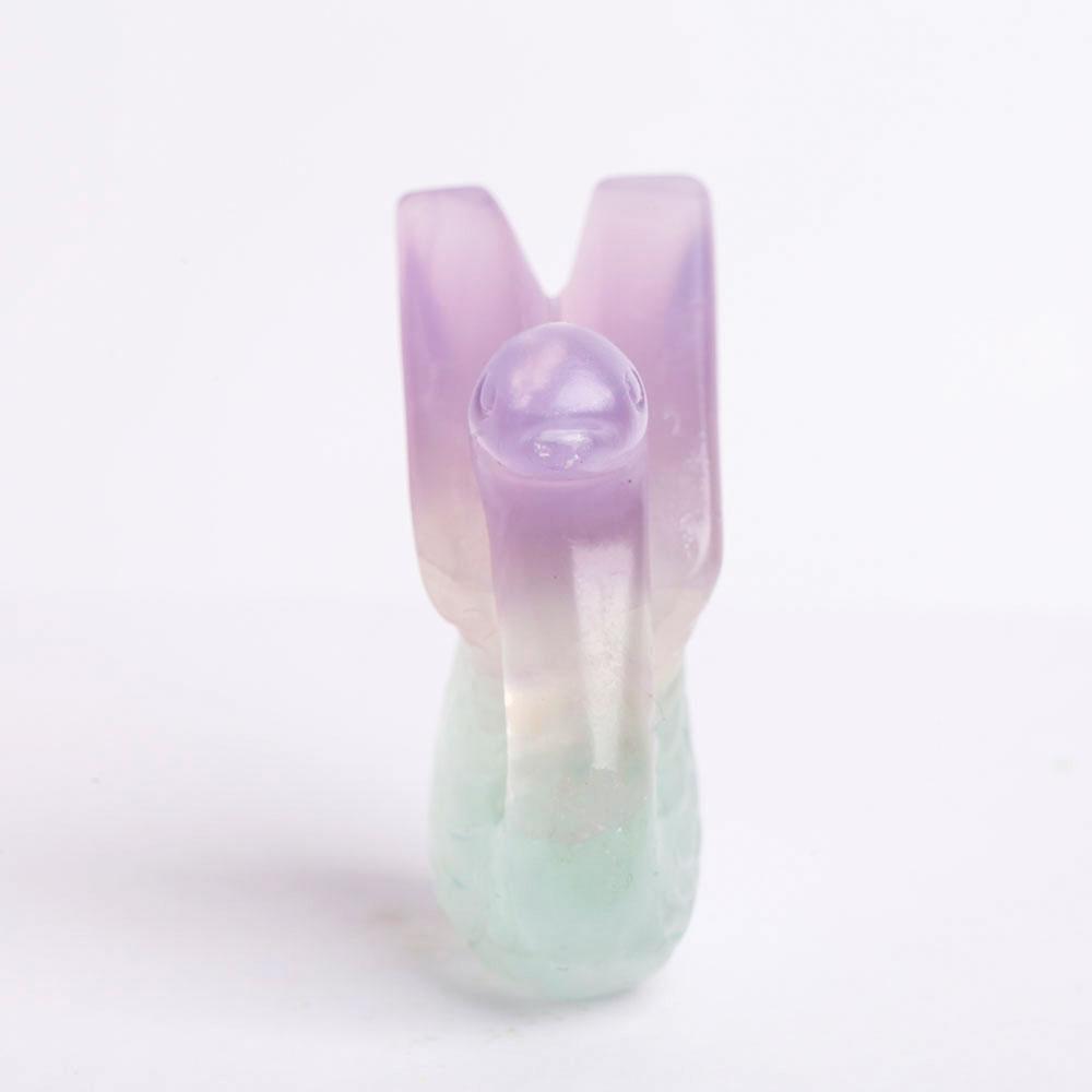 Mini Fluorite Animal Figurine Crystal Carvings Crystal wholesale suppliers