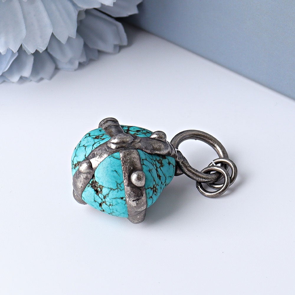 1.8" Turquoise Pendant for DIY Crystal wholesale suppliers