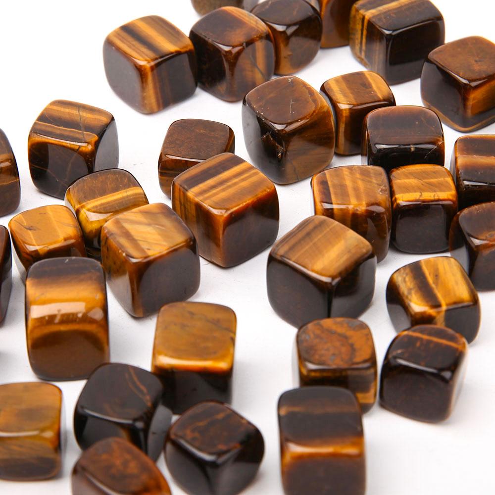 0.1kg Tiger Eye Cubes Bag Crystal wholesale suppliers