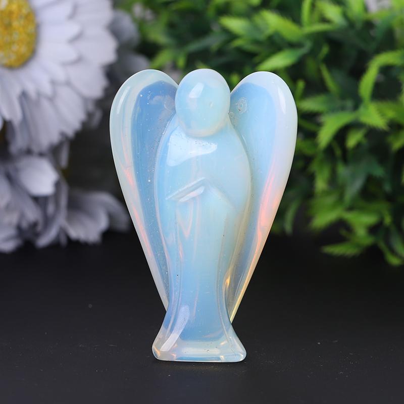 3" Opalite Angel Crystal Carvings Crystal wholesale suppliers