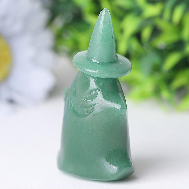 2.7" Green Aventurine Devil Ghost Crystal Carvings for Halloween Crystal wholesale suppliers