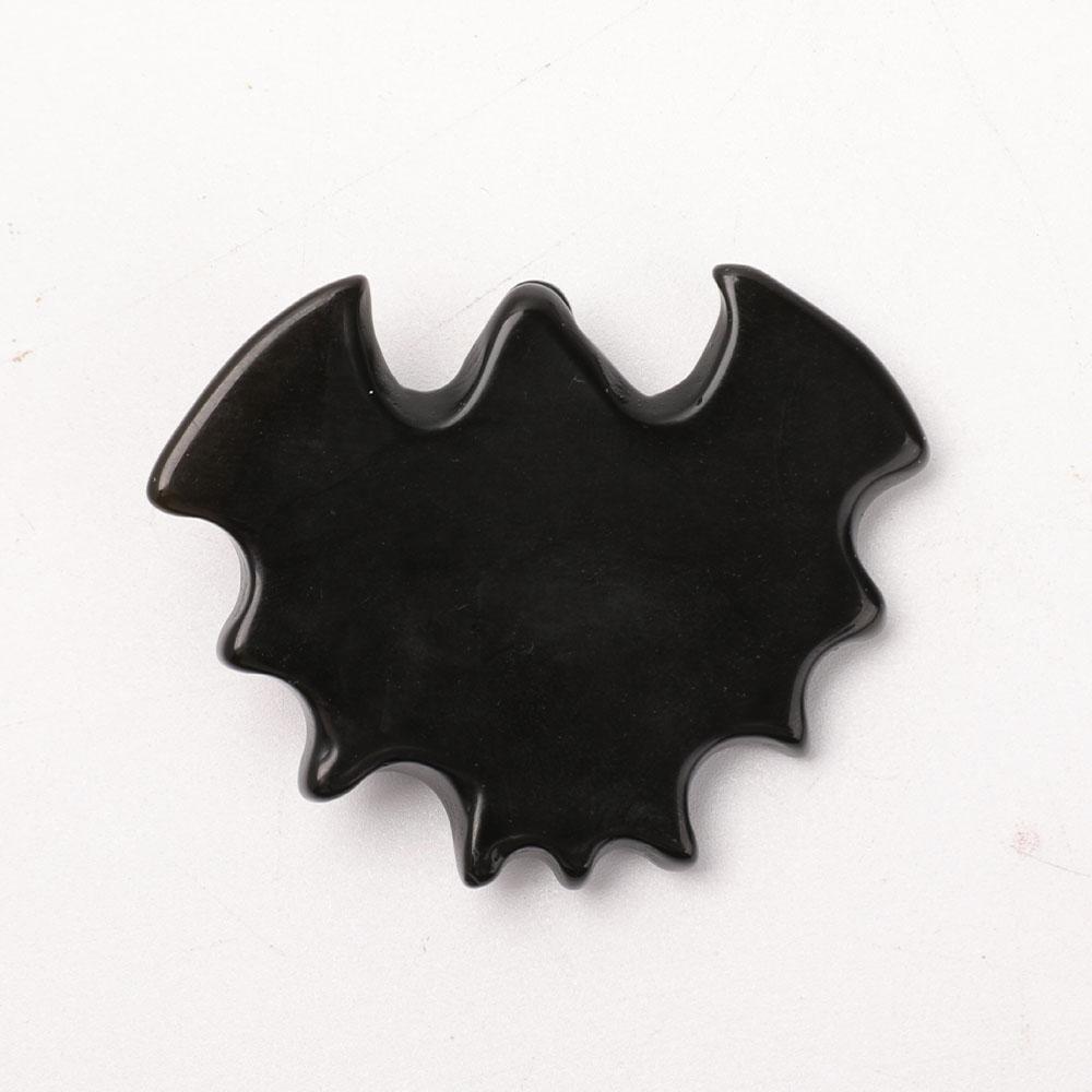 DISCOUNT Black Obsidian Bat Carvings