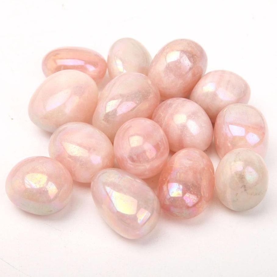 0.1kg Aura Pink Crystal Tumbles Crystal wholesale suppliers