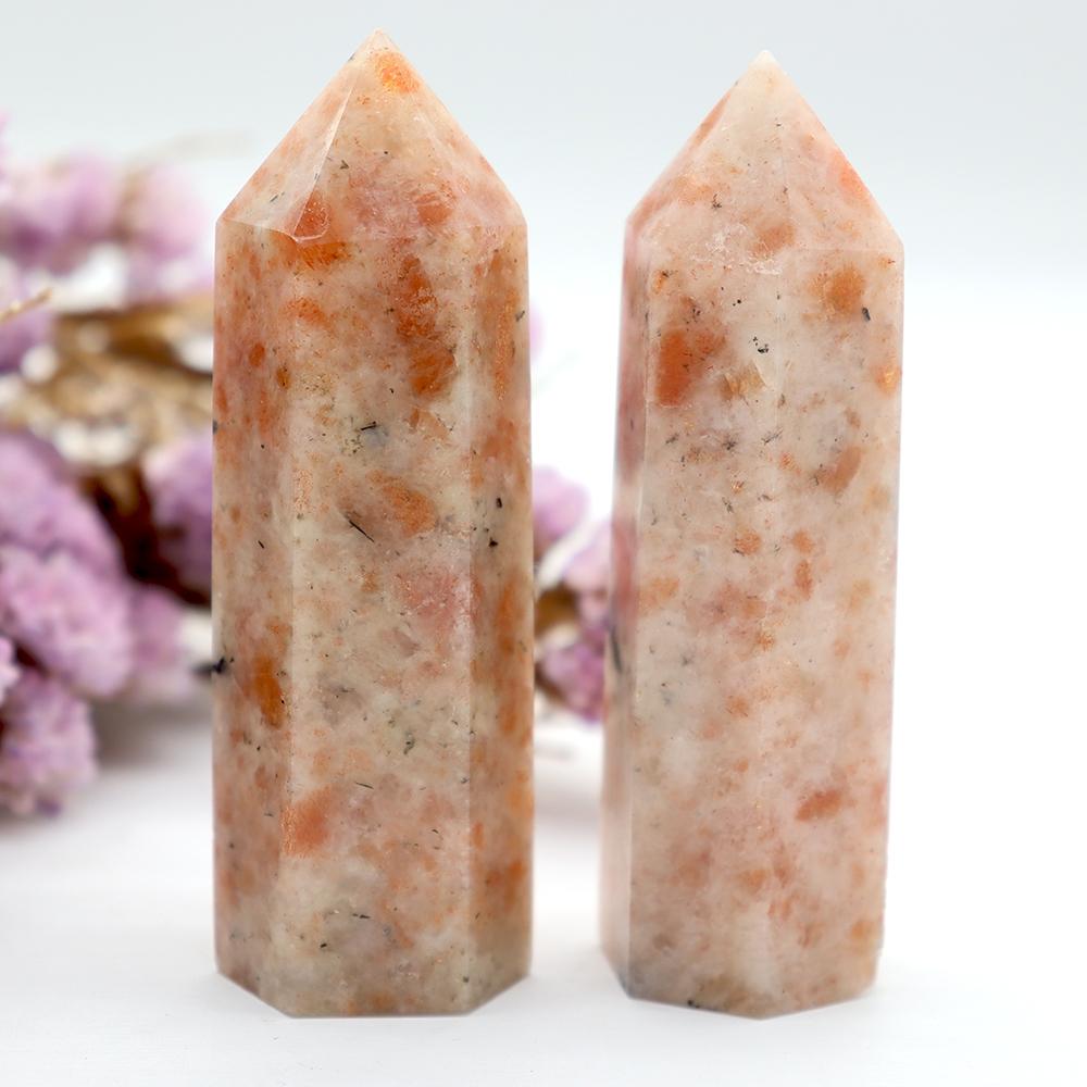 Natural Strawberry Quartz Points Reiki Gemstone Wands Crystal wholesale suppliers