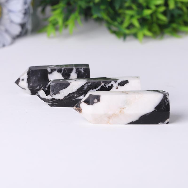 Natural Zebra Jasper Point for Sale Healing Tower Crystal wholesale suppliers