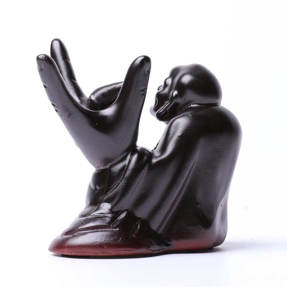 Resin Happy Buddha Statue Stand